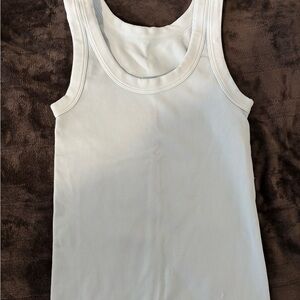 Nikibiki Sky Blue Ribbed Top